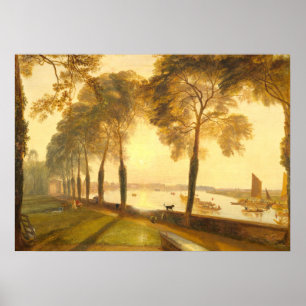 Affiche Terrasse Mortlake - William Turner Art