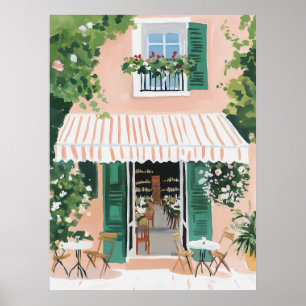 Affiche Terrasse paisible à Rome