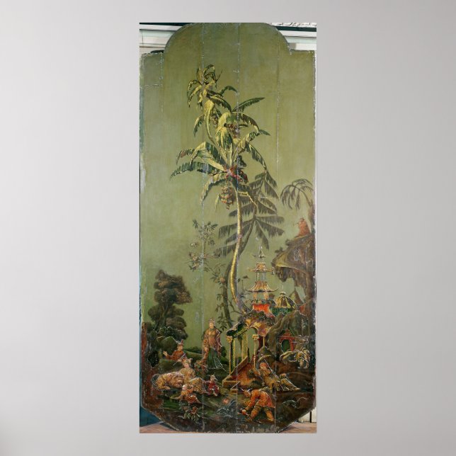 Affiche Terre, à partir d'une série de panneaux dépeignant (Devant)