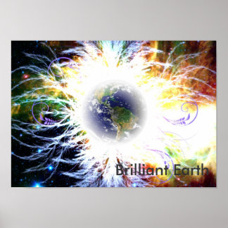 Affiche Terre brillante