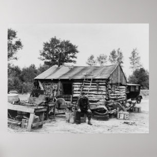 Affiche Terre coupée Farmer, 1937