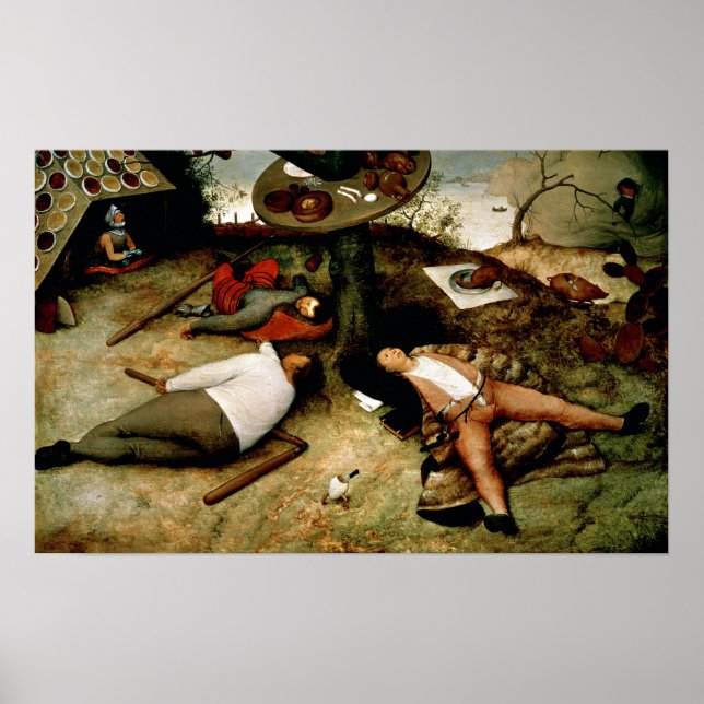 Affiche Terre de Cockaigne, 1567 (Devant)