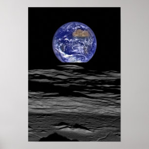 Affiche Terre de la lune