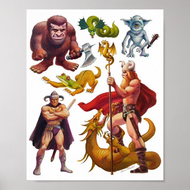 Affiche Terre de Ta, Stefan Imprimer l'art en pleine page (Devant)