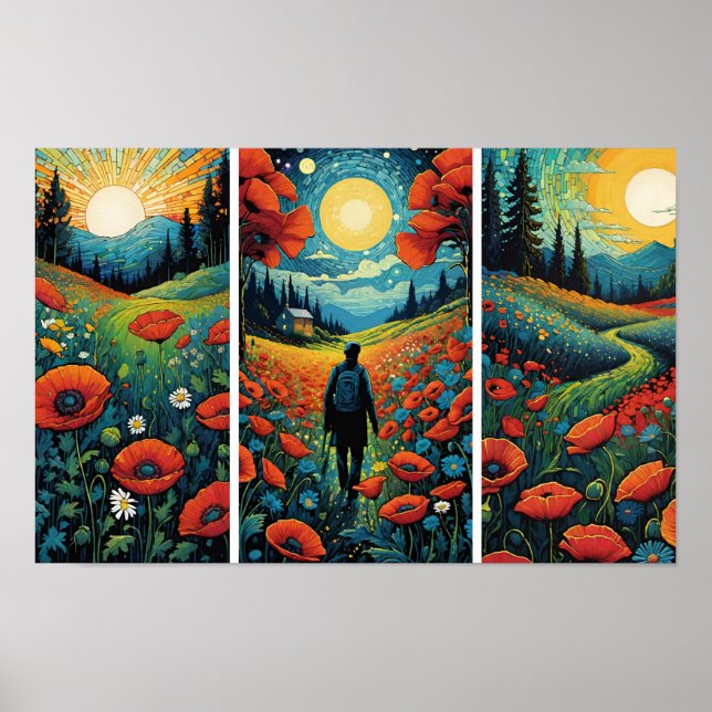 Affiche Terre Des Trois Soleils (Devant)