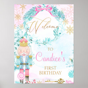 Affiche Terre d'or des sucreries Casse-noisette Anniversai