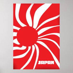 Affiche Terre du soleil levant - Japon