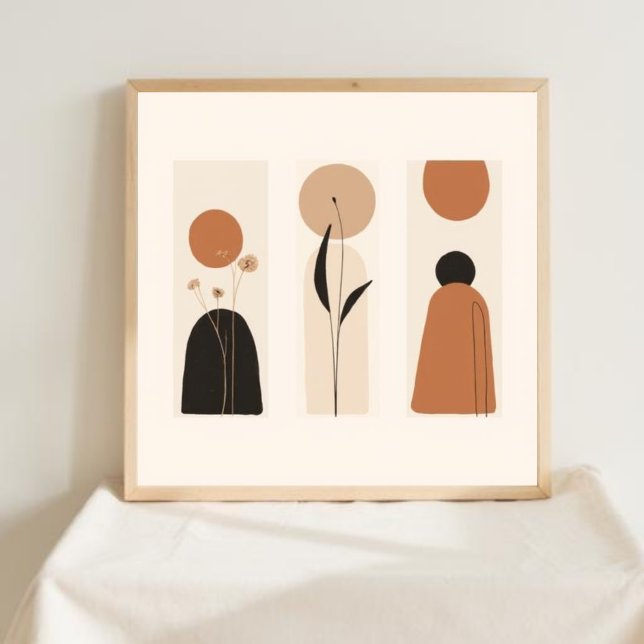 Affiche Terre & Fleur (Créateur téléchargé)