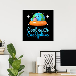 Affiche Terre fraîche, Avenir frais - Terre