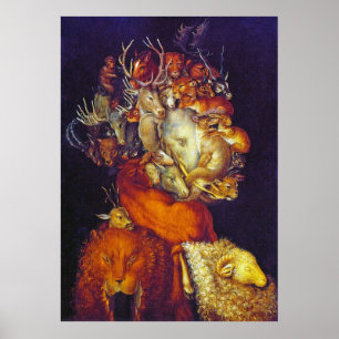 Affiche Terre - Giuseppe Arcimboldo