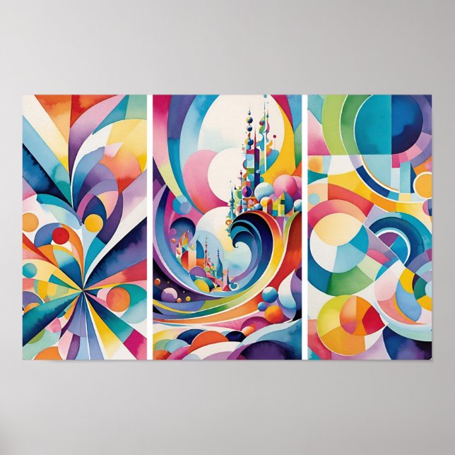 Affiche Terre magique (Devant)