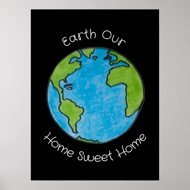 Affiche Terre notre douce maison (Devant)