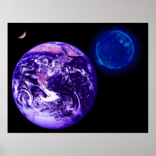 Affiche Terre, Soleil, Vénus