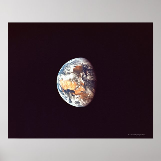 Affiche Terre vue de l'espace (Devant)