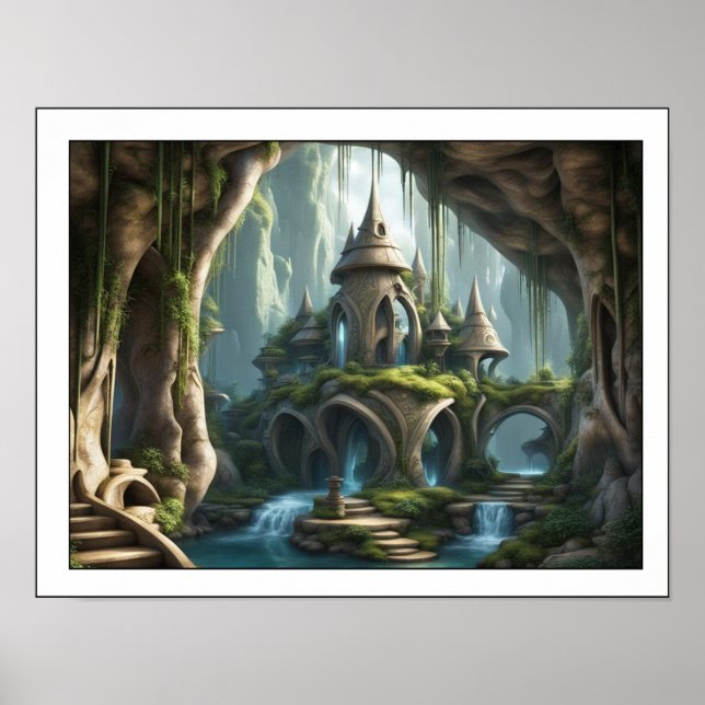 Affiche Terres Fantastiques (Devant)