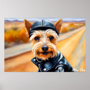 AFFICHE TERRIER SAUVAGE À SILKY 6