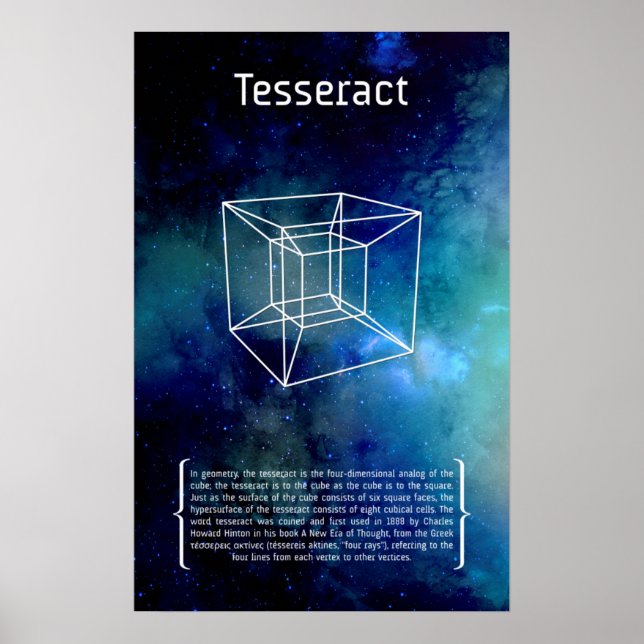 Affiche Tesseract (Devant)