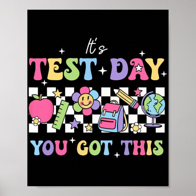 Affiche Test Day C'est Test Day Vous avez ce professeur St (Devant)