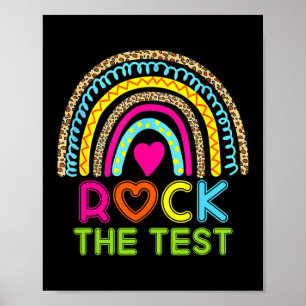 Affiche Test Day Rock The Test Teacher Test Day
