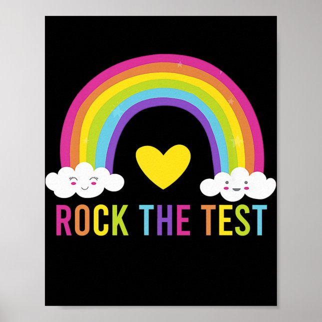 Affiche Test Day Rock The Test Teacher Test Day (Devant)