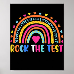 Affiche Test Day Rock The Test Teacher Test Day