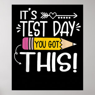 Affiche Test Day Son Test Day Vous Avez Ce Professeur