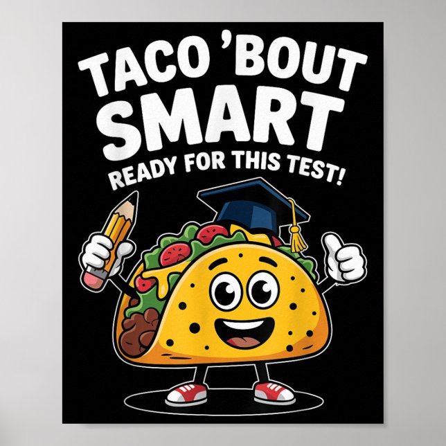 Affiche Test Day Teacher Shirt Motivational Testing Day Ta (Devant)