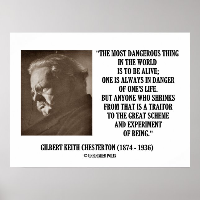 Affiche Test de Chesterton Great Scheme (Devant)