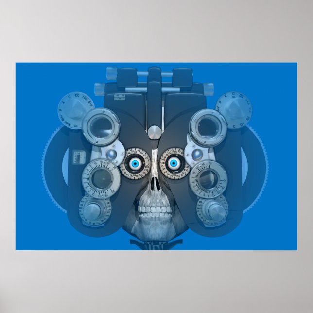 Affiche Test de l'oeil (Devant)