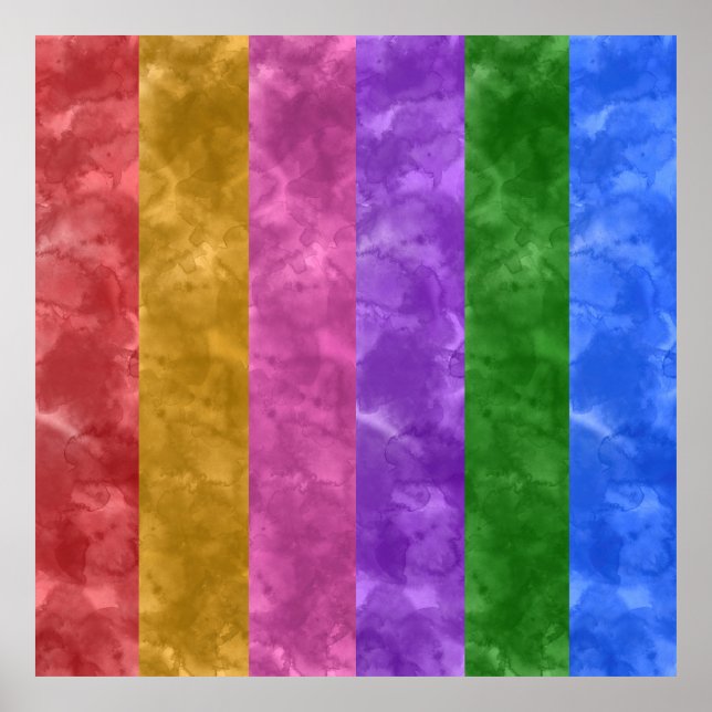 Affiche Test des aquarelles (Devant)