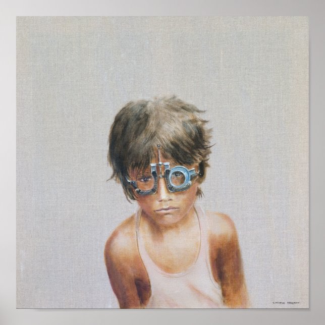 Affiche Test des yeux à Vivekananda (Devant)