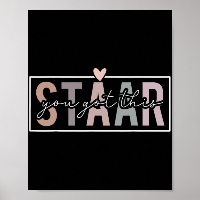 Affiche Test Jour Enseignant Examen Leopard Test Jour Vous (Devant)