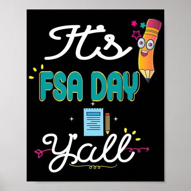 Affiche Test Test T Shirt Florida State Test Day Cadeau S (Devant)
