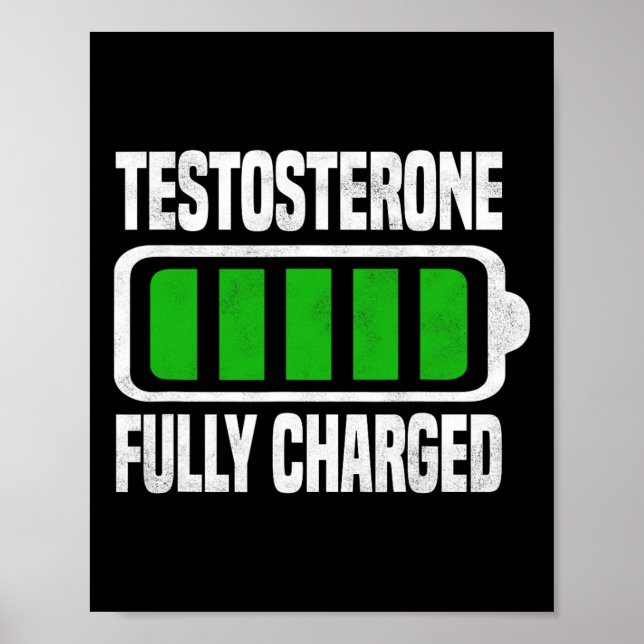 Affiche Testostérone (Devant)