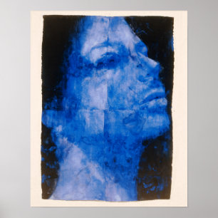 Affiche Tête bleue 1998