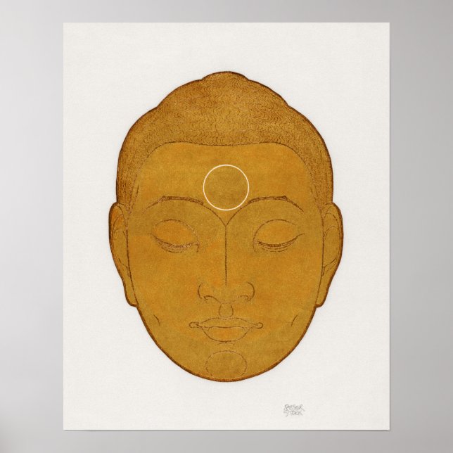Affiche Tête de Bouddha (1943) (Devant)