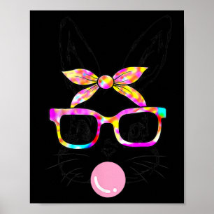 Affiche Tête De Lapin Avec Sungels Pour Garçons Hommes Enf