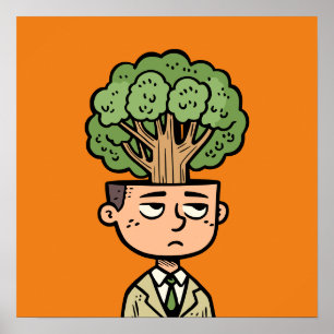 Affiche Tête de l'arbre