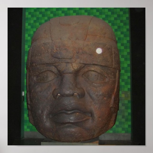 Affiche Tête de pierre géante (Devant)