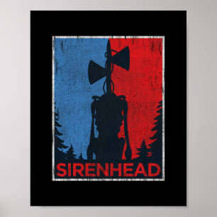 Affiche Tête de sirène effrayante Mème Enfants garçons fil
