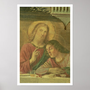 Affiche Tête du Christ, de la Dernière Cène, 1480 (fresque