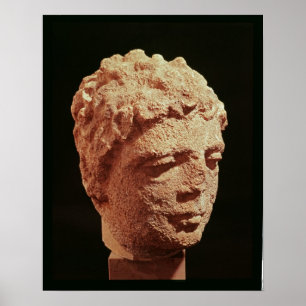 Affiche Tête d'une divinité