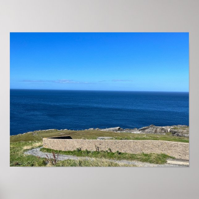 Affiche Tête Malin d'Ardmalin Comté Donegal Irlande Europe (Devant)