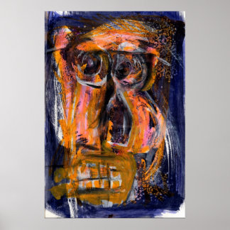 Affiche Tête non rétrécie