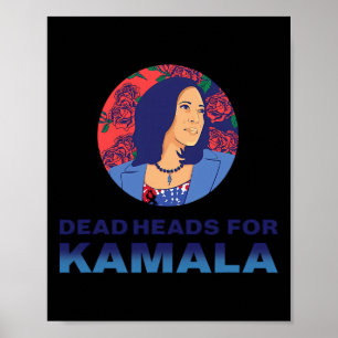 Affiche Têtes Limites Du Vote Kamala Kamala Harris Wheimer