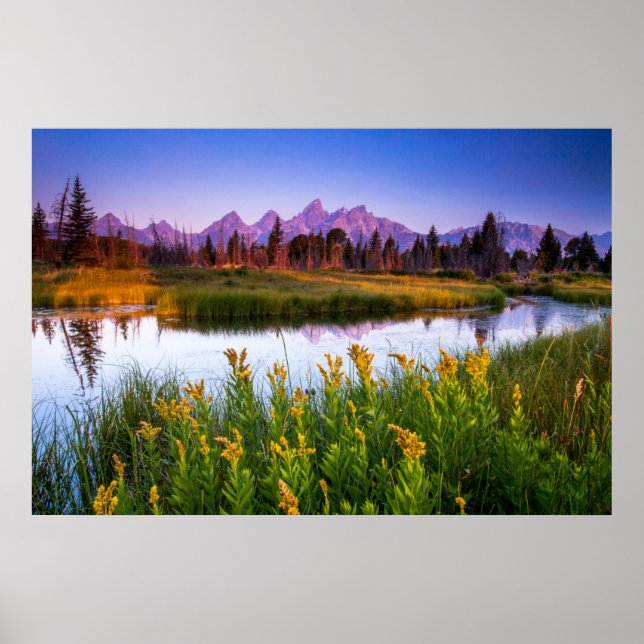 Affiche Teton Sunrise (Devant)