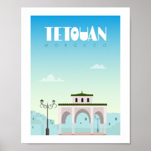 Affiche Tetouan city morocco
