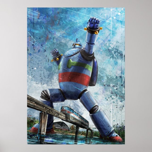 Affiche Tetsujin 28go Italia61 (Devant)