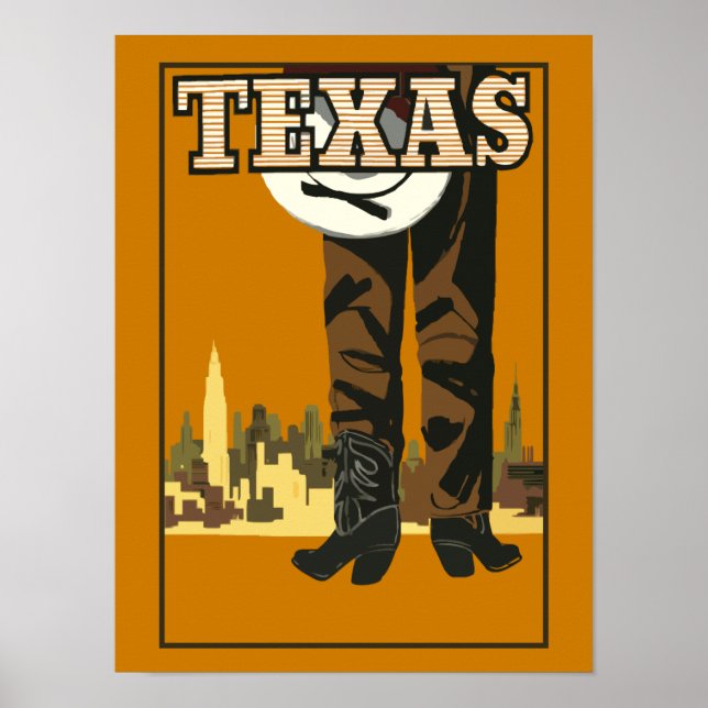 Affiche Texas (Devant)