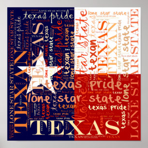 Affiche Texas
